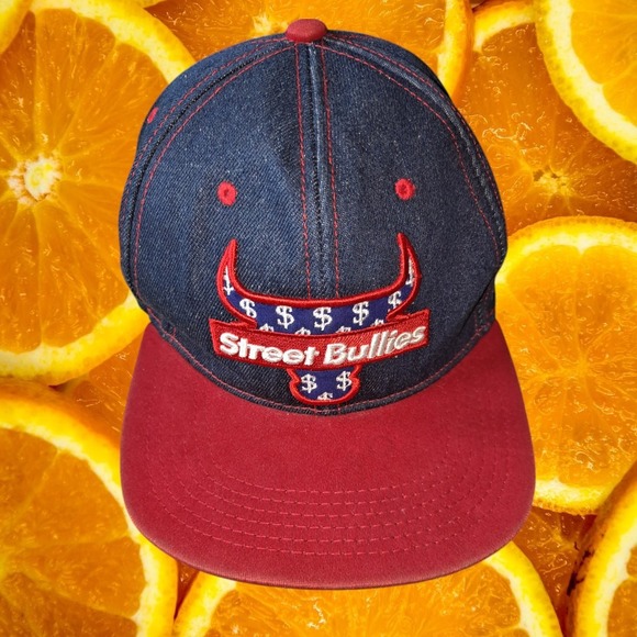 Herschel Supply Company Other - Supply Headwear Company Street Bullies Blue-Red Denim‎ Cap